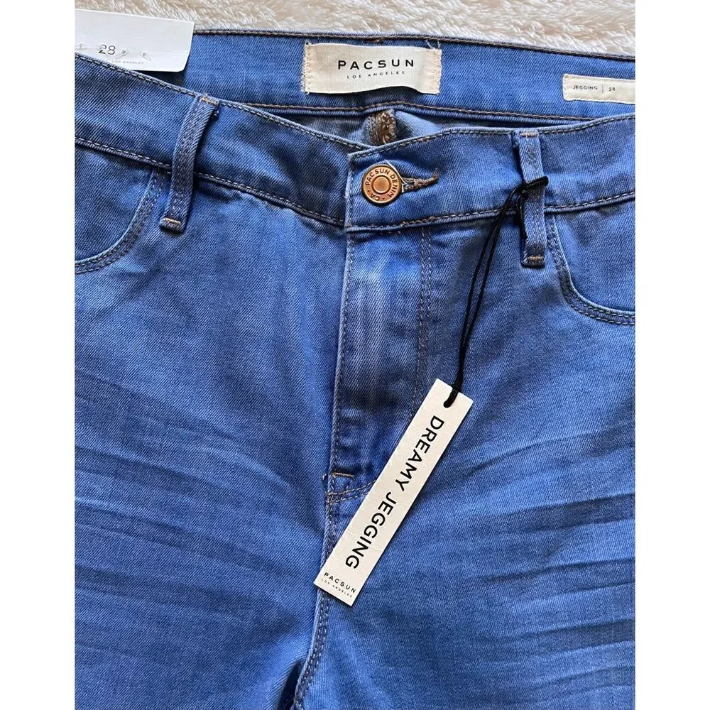 NWT PACSUN  Dreamy Jegging in Mystic Blue, Size 28